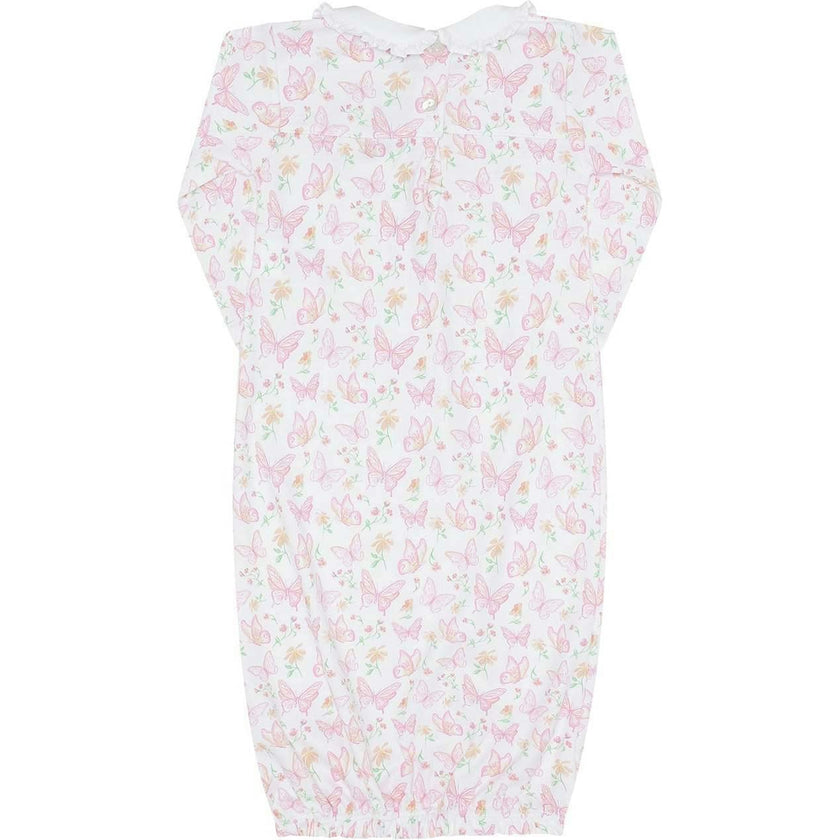 Butterflies Print Gown