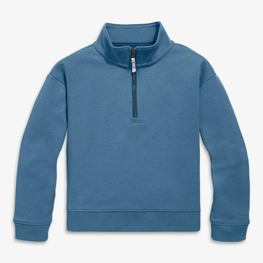 Kids quarter zip sweatshirt