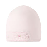 Pink Pima Smocked Hat