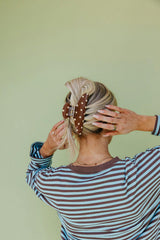 POLKA DOT & STRIPED OVERSIZED CLAWS