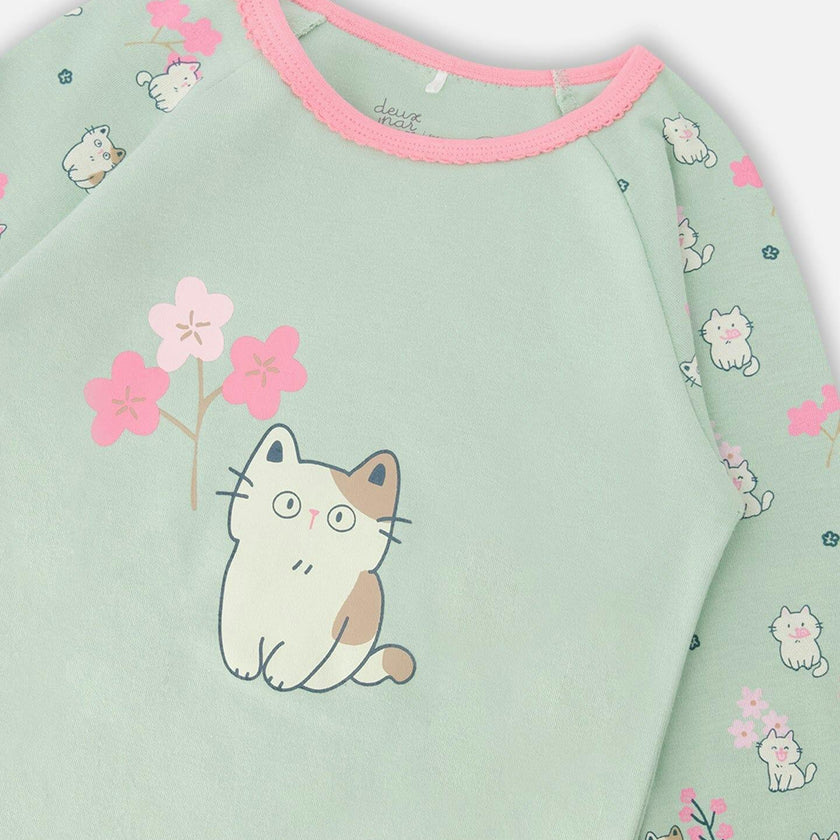 Organic Cotton Two-Piece Pajamas Set