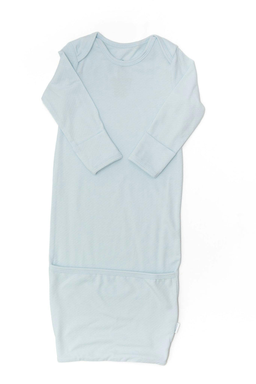 Newborn Gown - Baby Blue