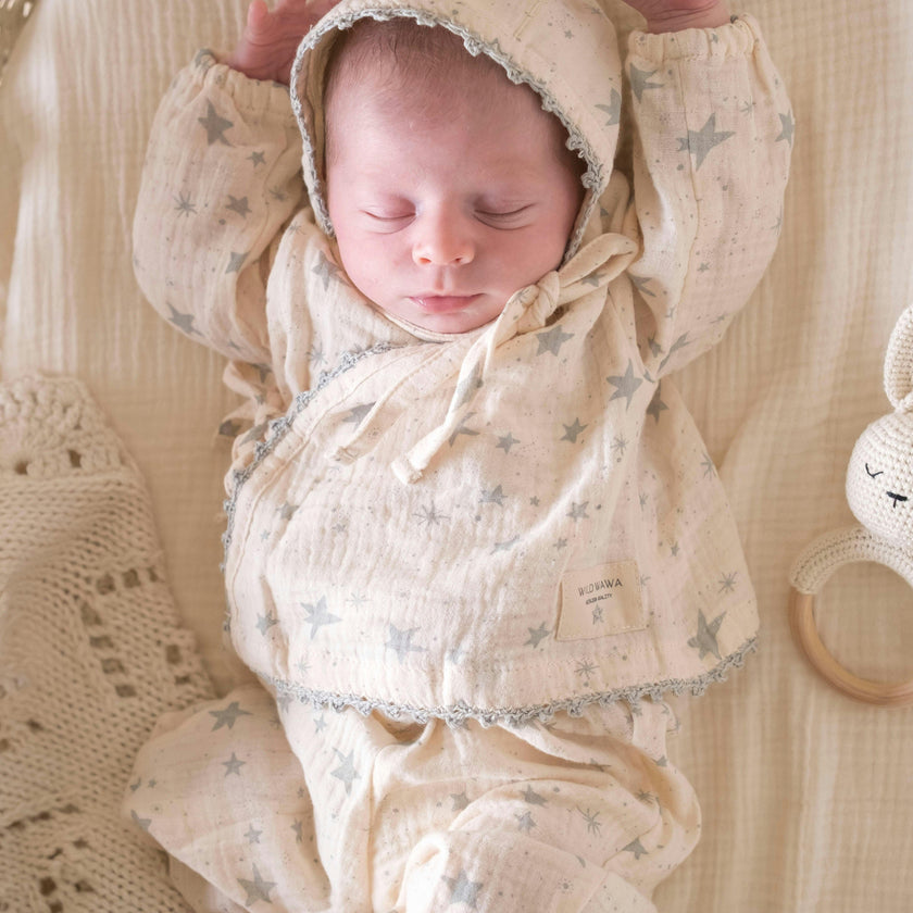 Gauze Three Piece Set