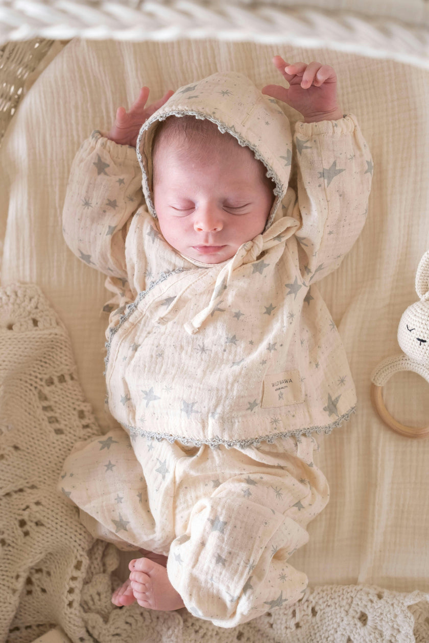 Gauze Three Piece Set