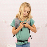 Bayer Design Dolls: Carrier Modern Design - GY,PK,Butterfly