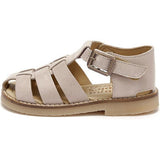 Noah Leather Fisherman Sandal, Pink