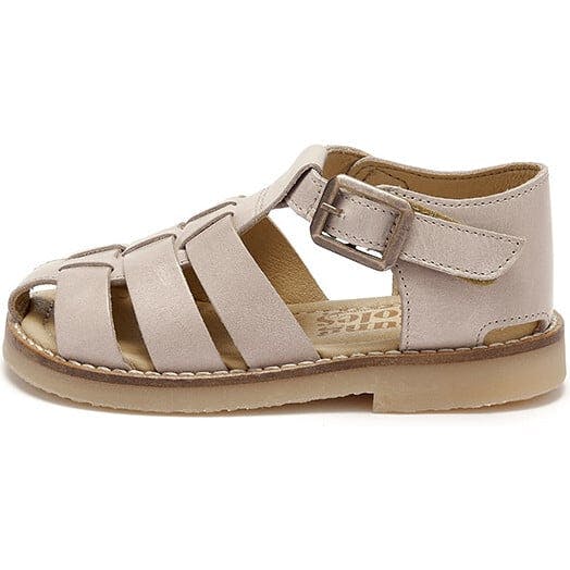 Noah Leather Fisherman Sandal, Pink