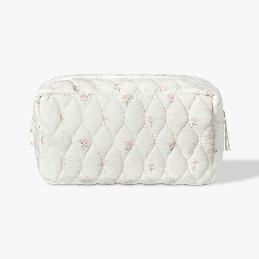 Toiletry Pouch - Pink Ditsy Floral