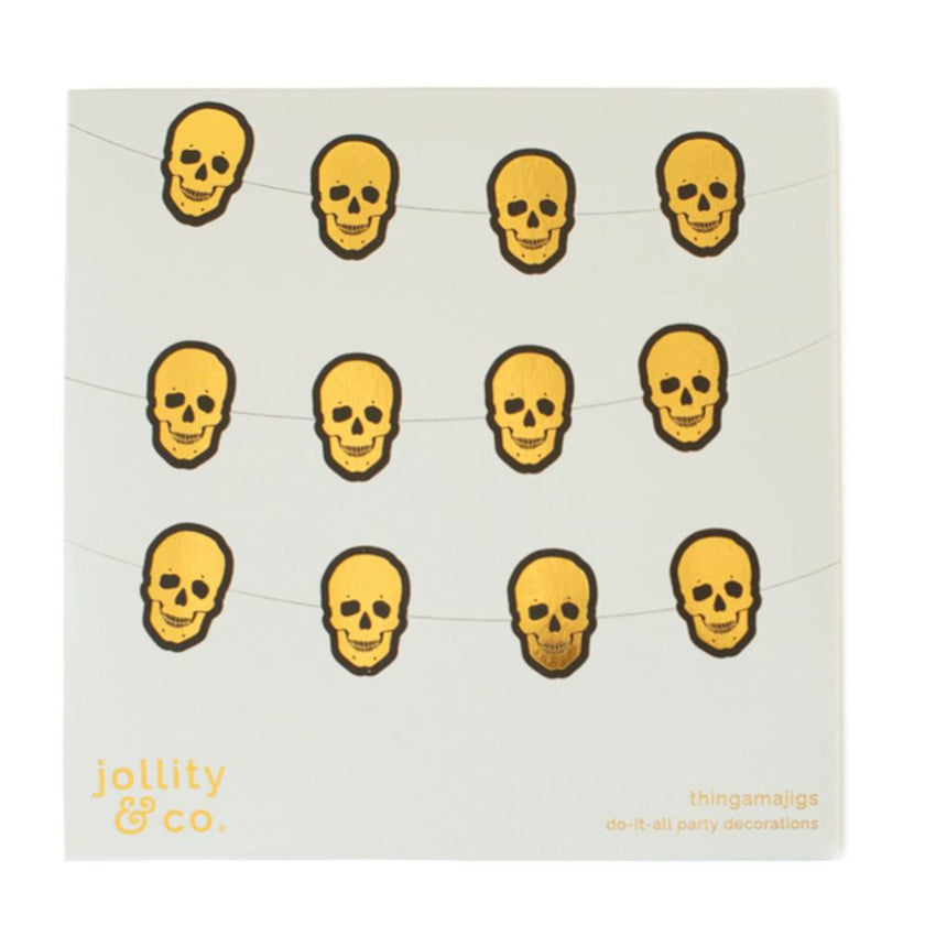 Gold Skull Thingamajigs