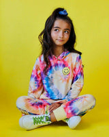 Be Happy Tie Dye Jogger Set