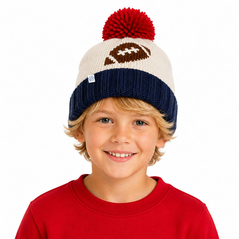 Football Bobble Hat