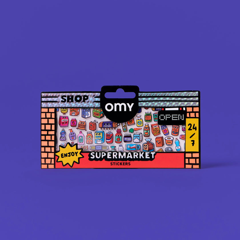 Supermarket Fun - Bundle Of 4 Stickers