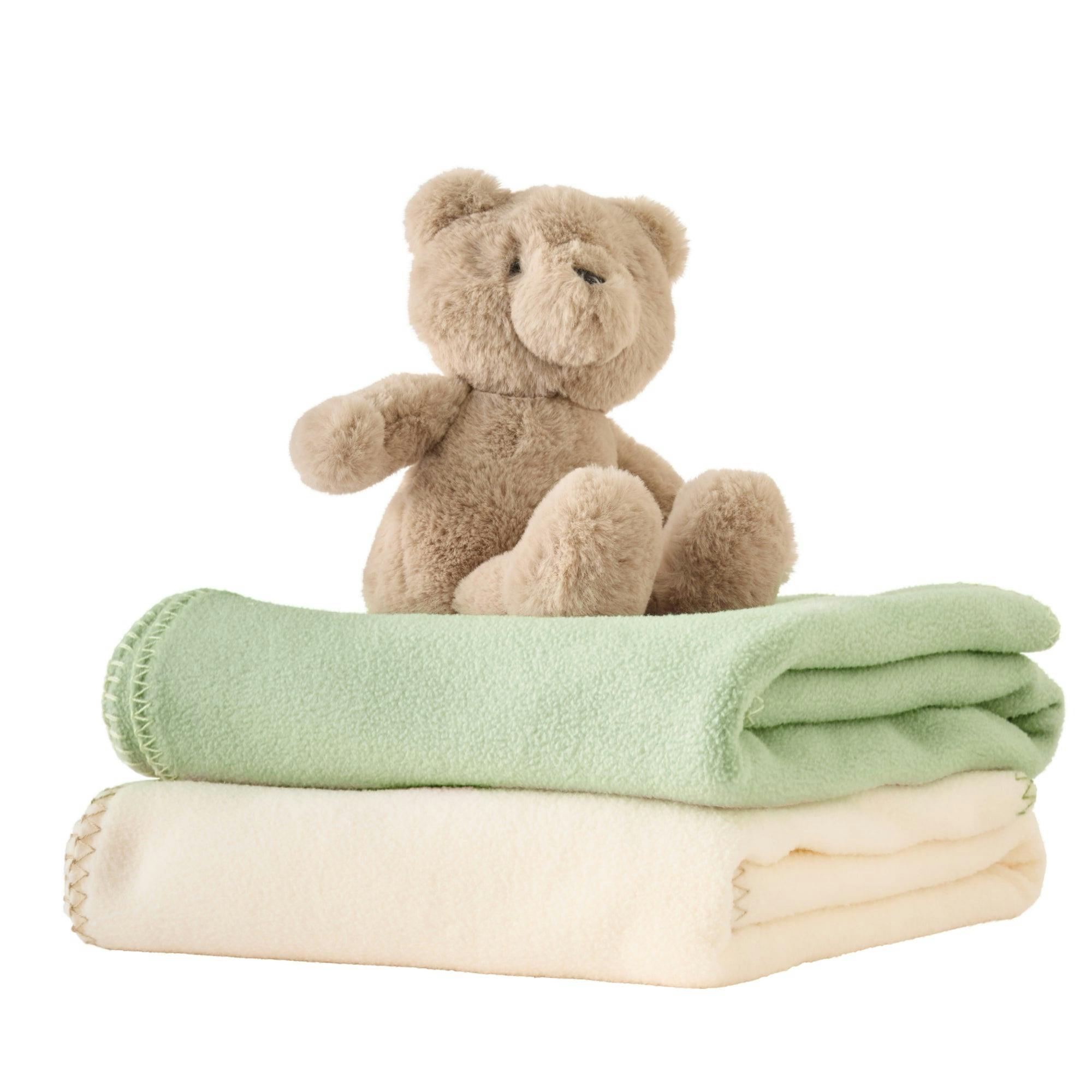 LENNOX Ultra Luxe Plush Baby Blanket