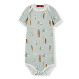 Vintage Surf Bamboo Short Sleeve One Piece