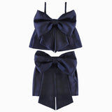 CAROLINE BOSMANS Big Bow Gloss Top