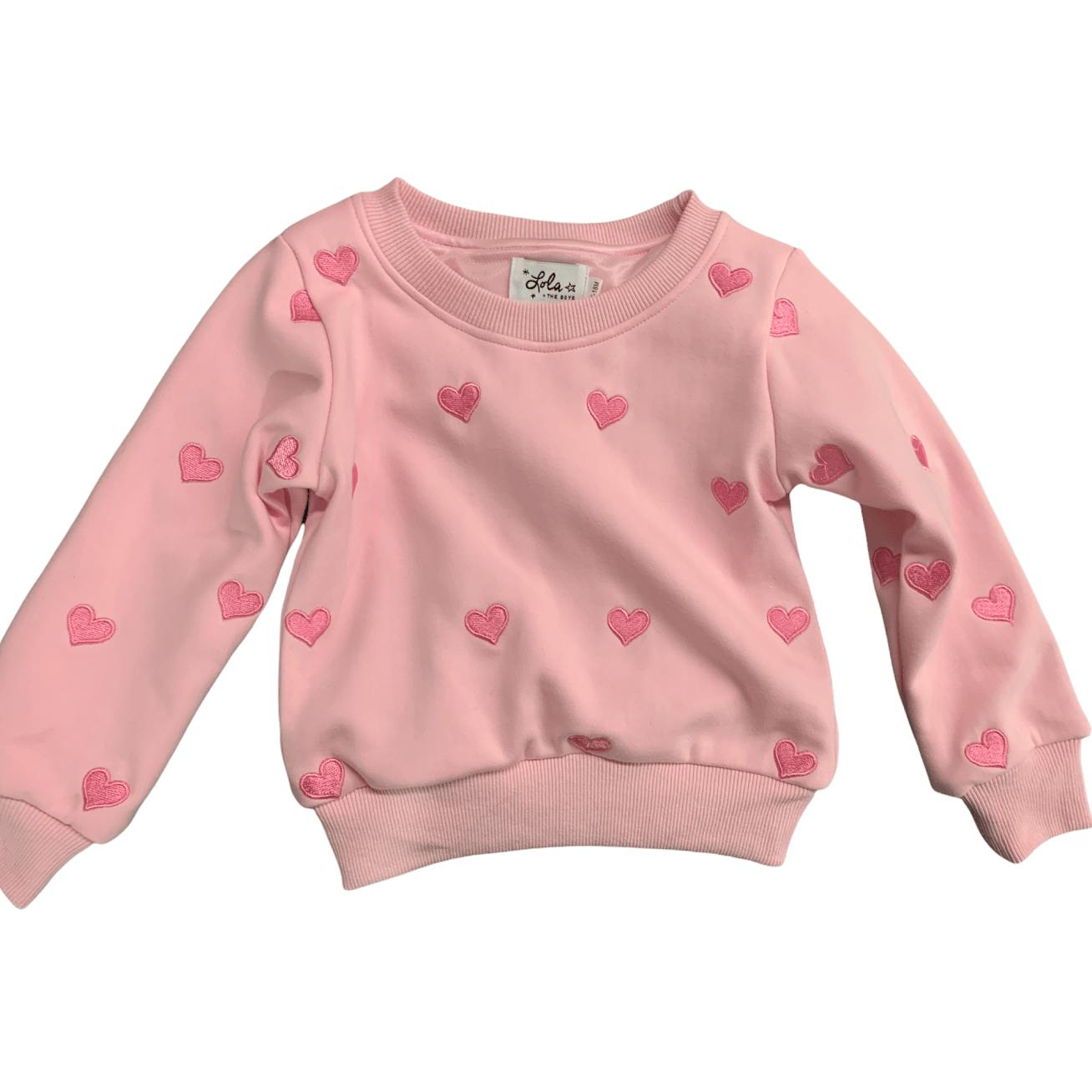 Women's Full Hearts Jogger Set