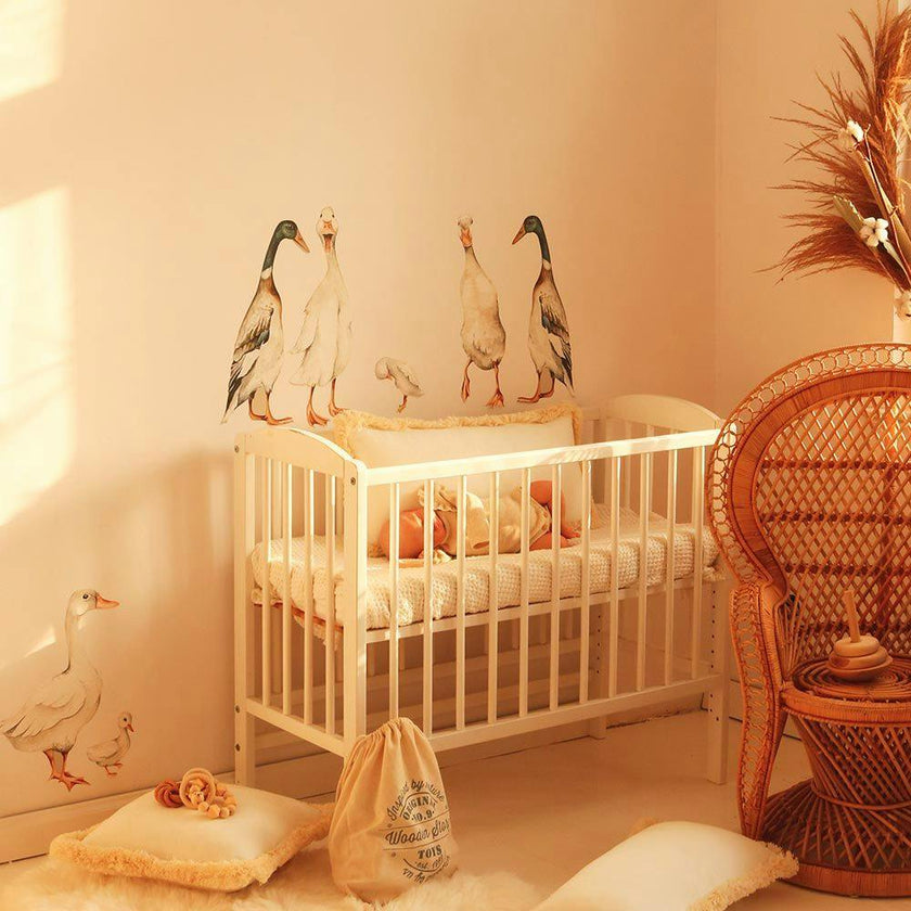 White Ducks Return To Innocence Wall Decal Set