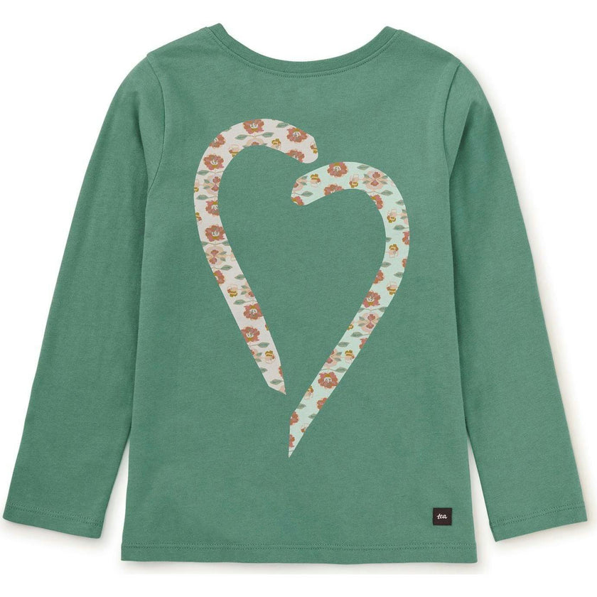 Turkish Cats Double Sided Tee, Green
