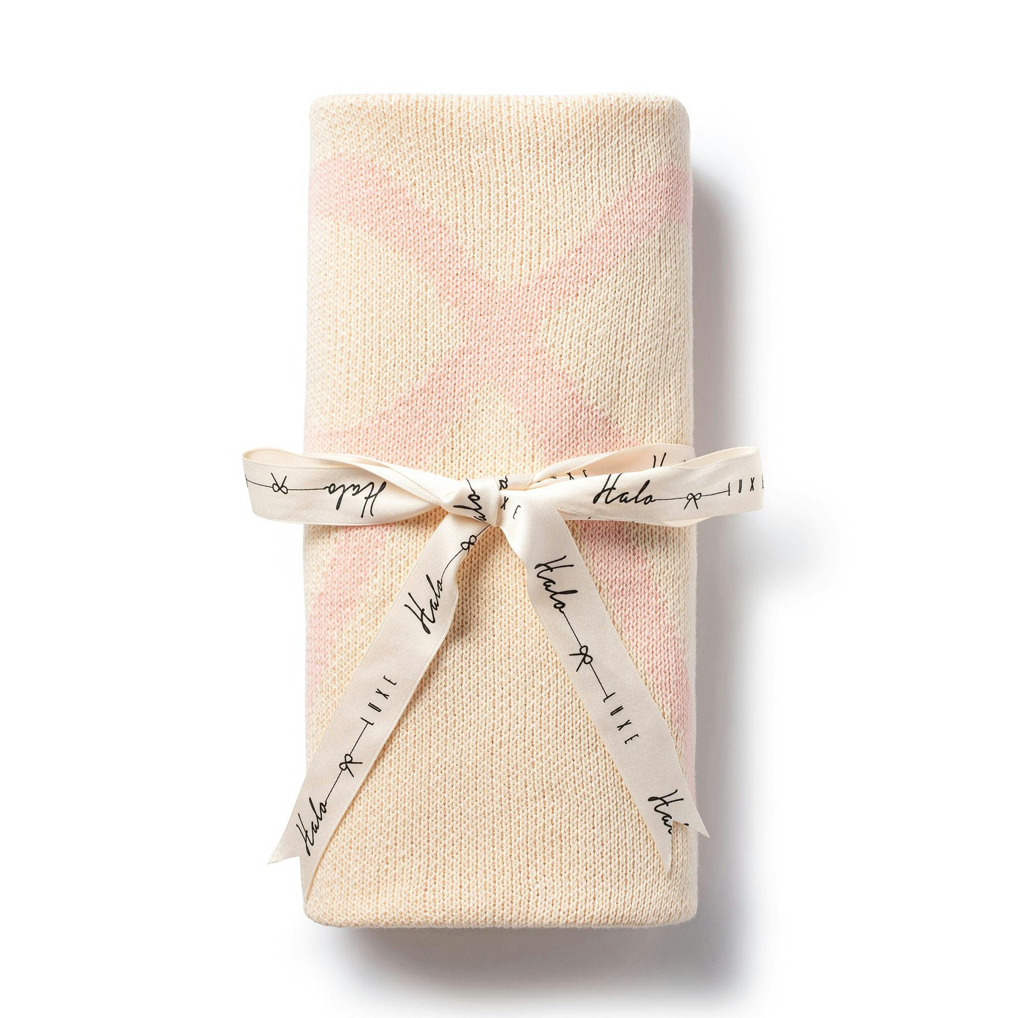 Halo Luxe Elegant Newborn Baby Girl Styling Kit - Premium Soft Fabric Accessories