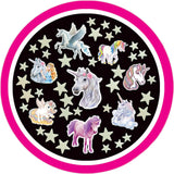The Original Glowstars: Glowstars & Unicorns Self-Adhesive Pads for Décor