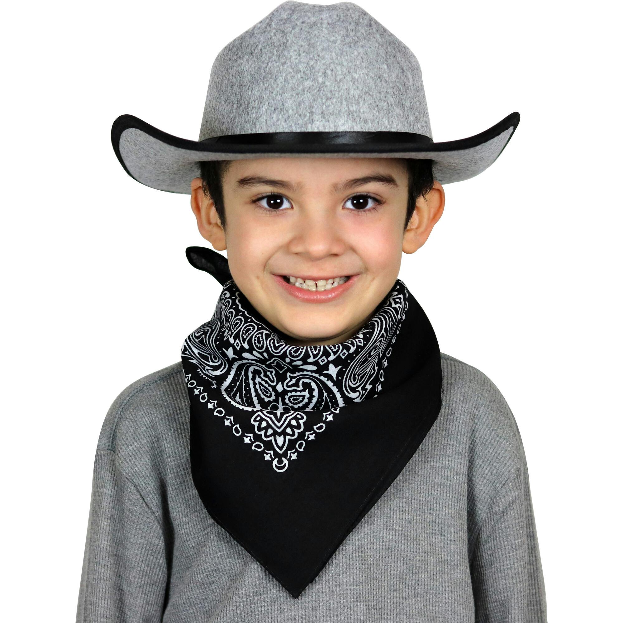Jr. Cowboy Hat w/ Bandanna