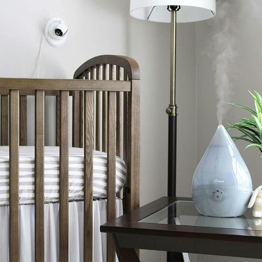 Droplet Cool-Mist Humidifier with Vapor Tray