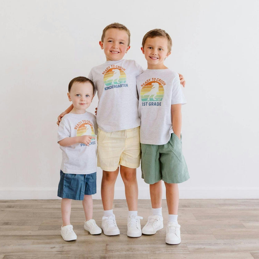 Ready to Crush Kindergarten Short Sleeve T-Shirt