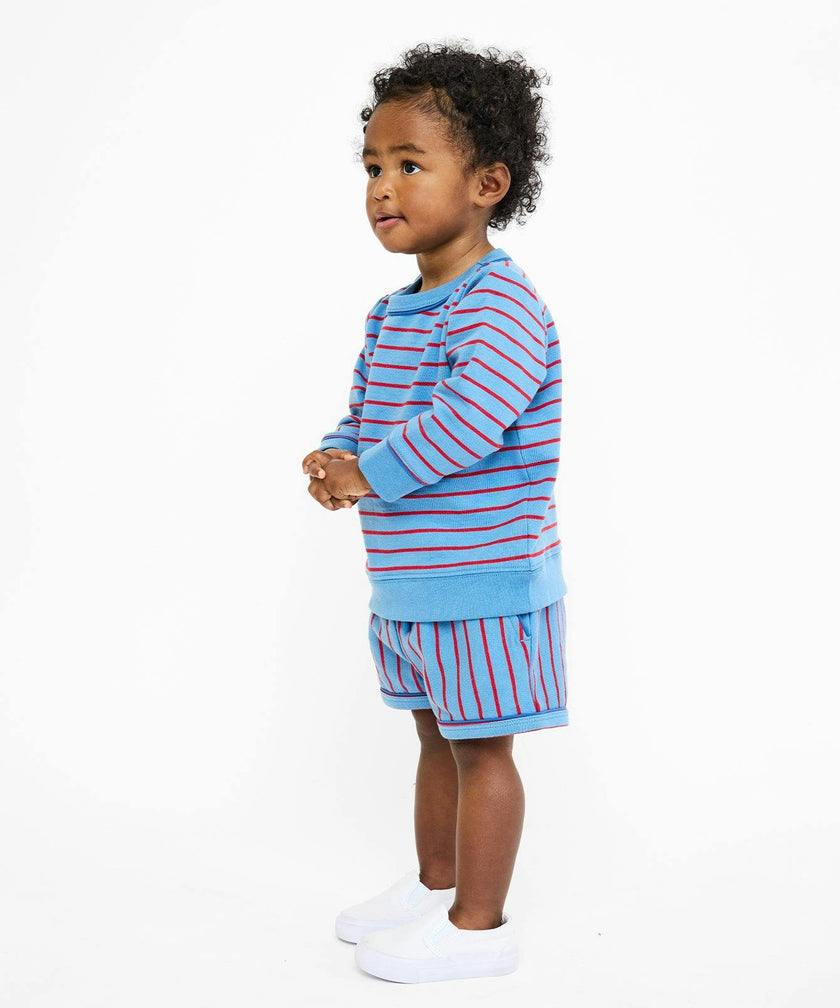 Remy Short Set, Paprika French Stripe