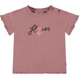 Flower Print Short Sleeve T-Shirt