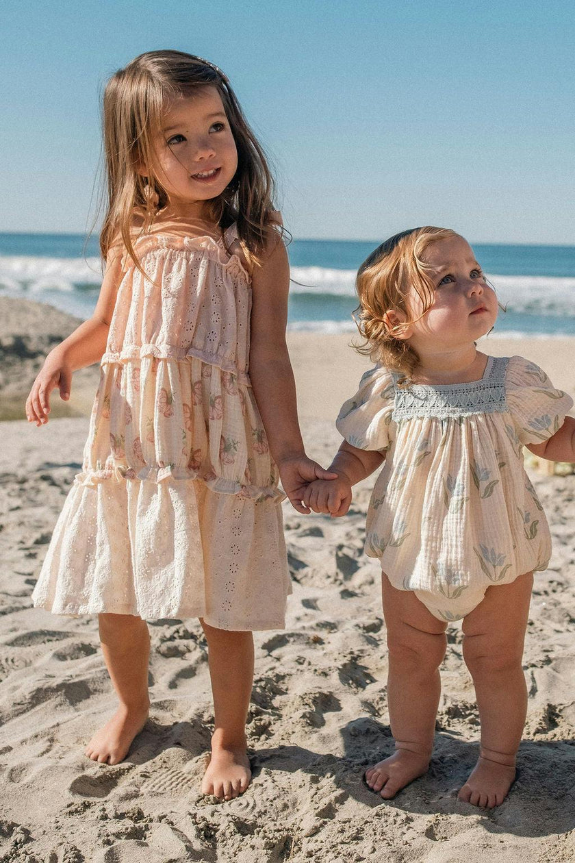 Amber Dress in Pink Rose