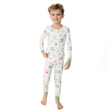 Beach Christmas - Bamboo - Long Sleeve Loungewear Set