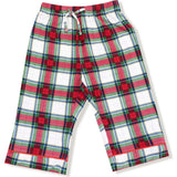 Holiday Plaid - Kids Long Sleeve Coat Style with Pant