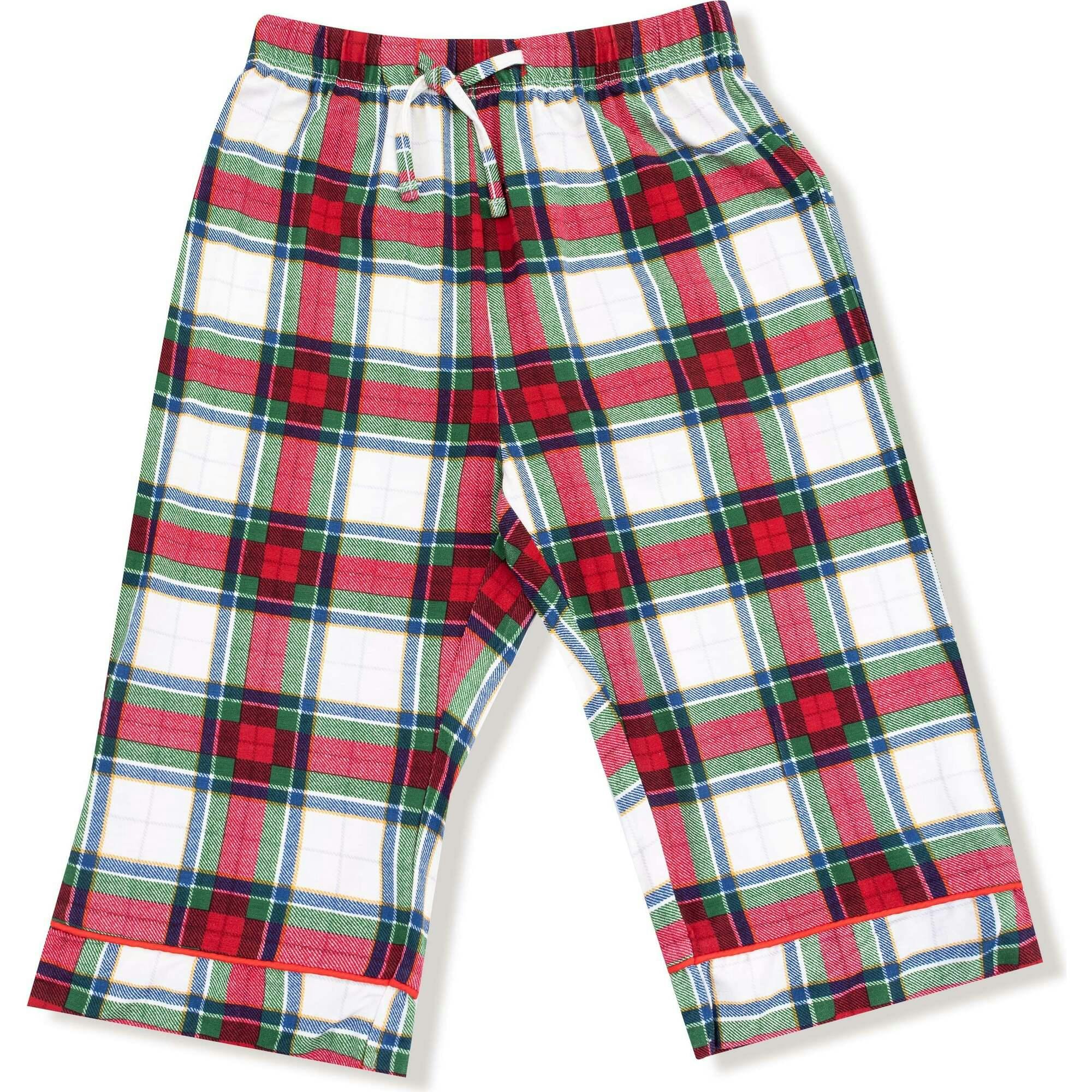 Holiday Plaid - Kids Long Sleeve Coat Style with Pant
