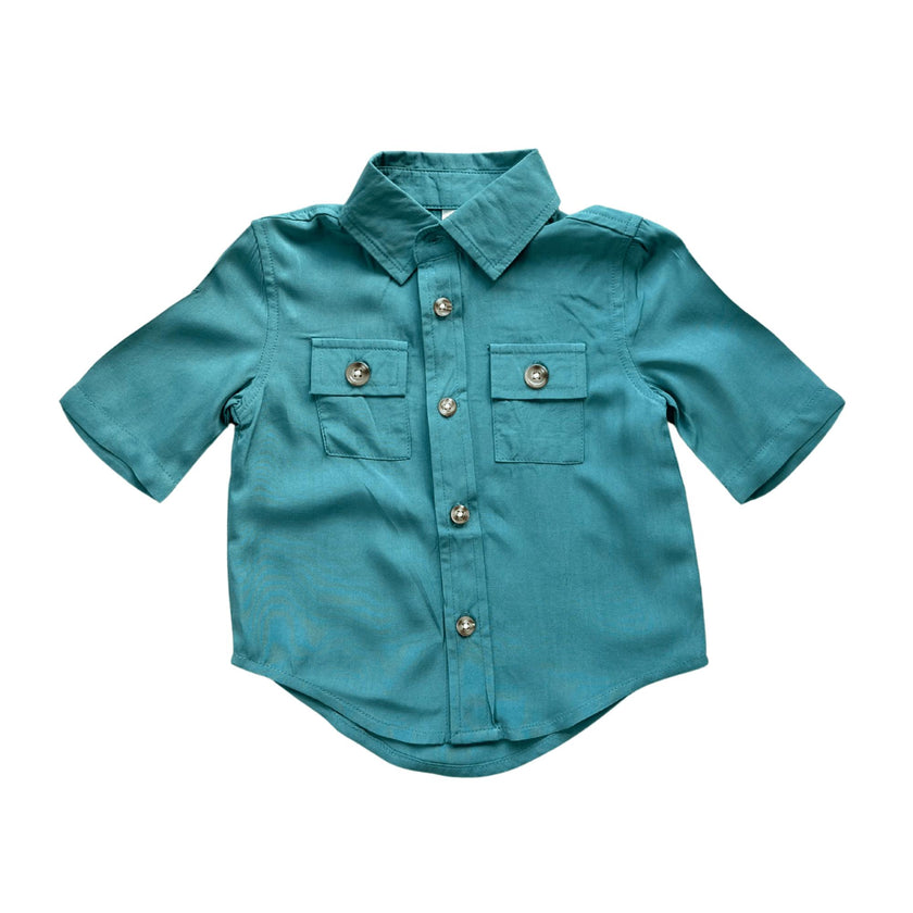 Boy's Utility Shirt Harbor Blue