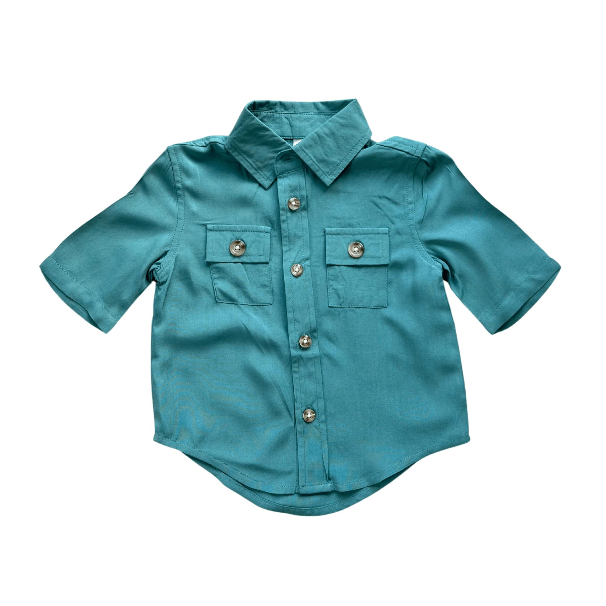 Boy's Utility Shirt Harbor Blue