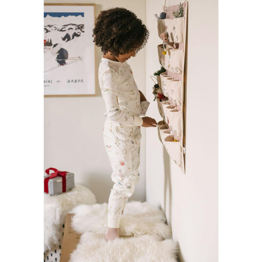 Ribbed Pajama, Multi