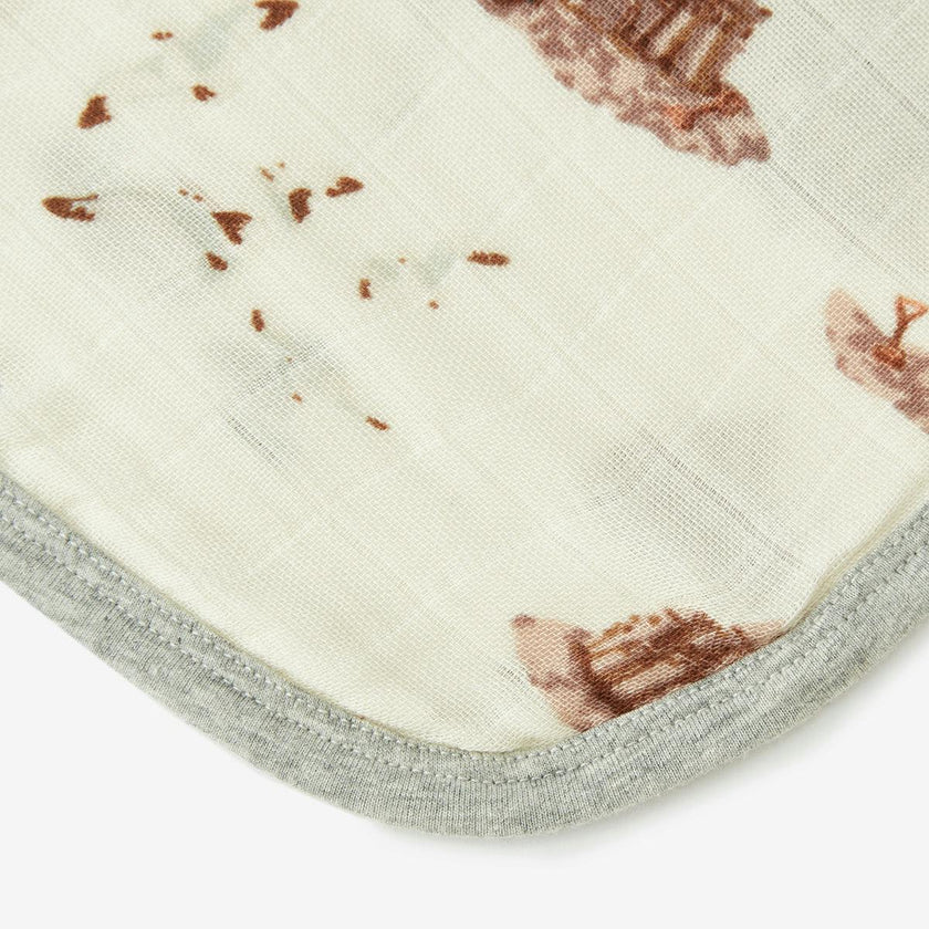Sandcastle Hooded Swaddle Blanket