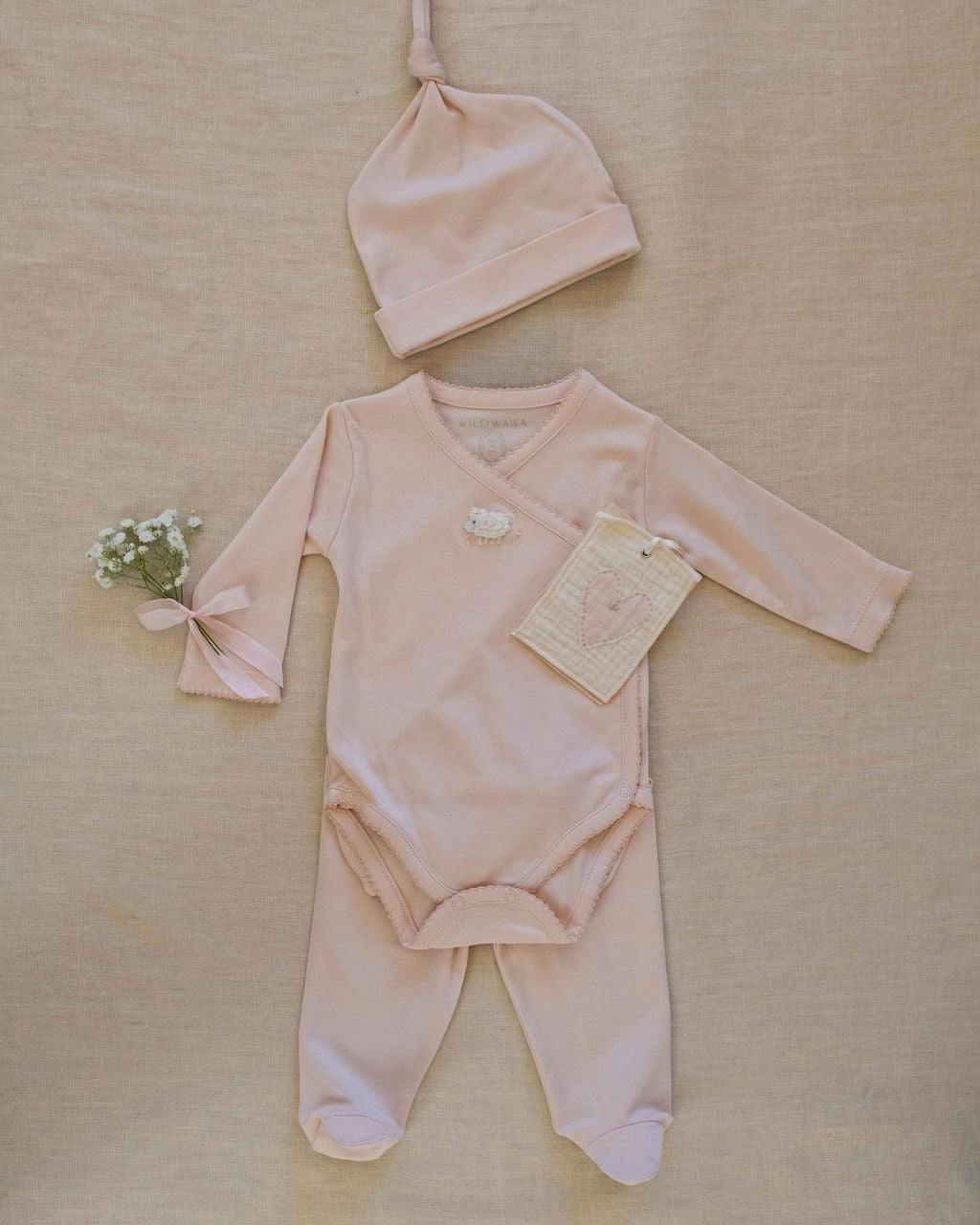 Embroidered Three Piece Set
