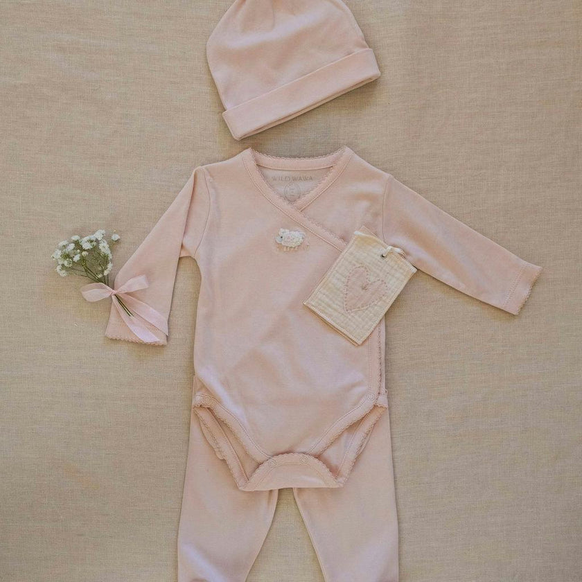 Embroidered Three Piece Set
