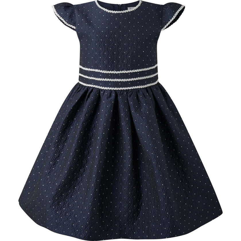 Dot Damask Dress
