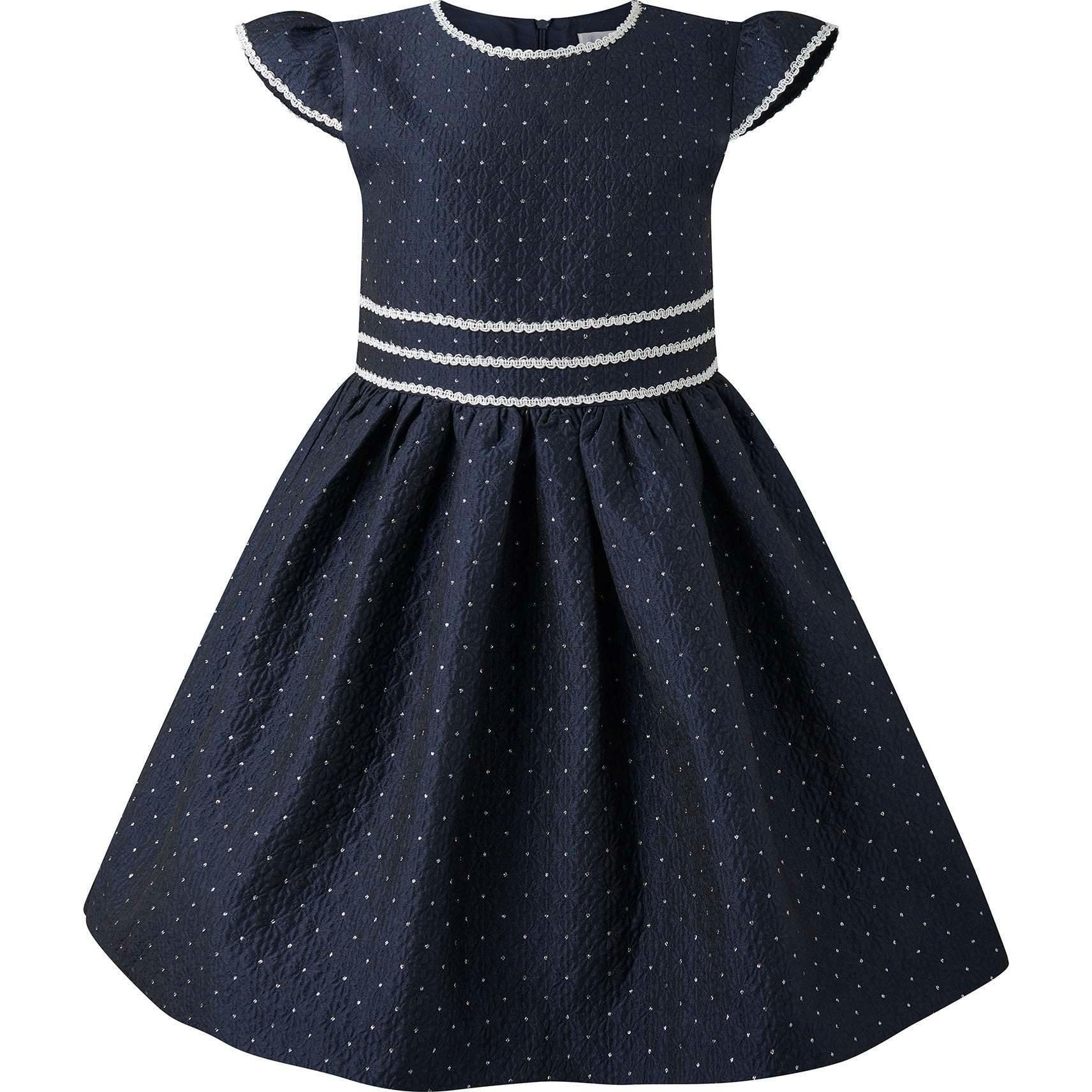 Dot Damask Dress
