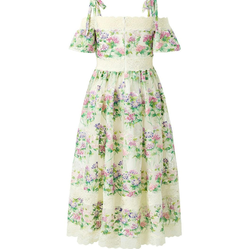 Clementine Embroidered Maxi Dress