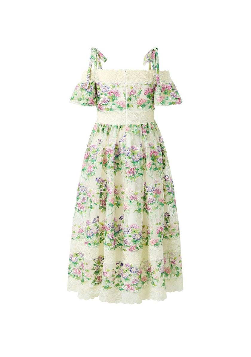 Clementine Embroidered Maxi Dress