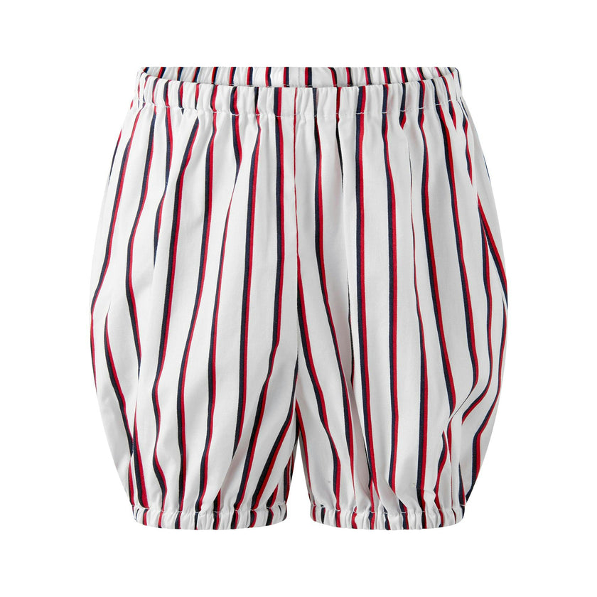 Sailboat Smocked Stripe Dress and Bloomers