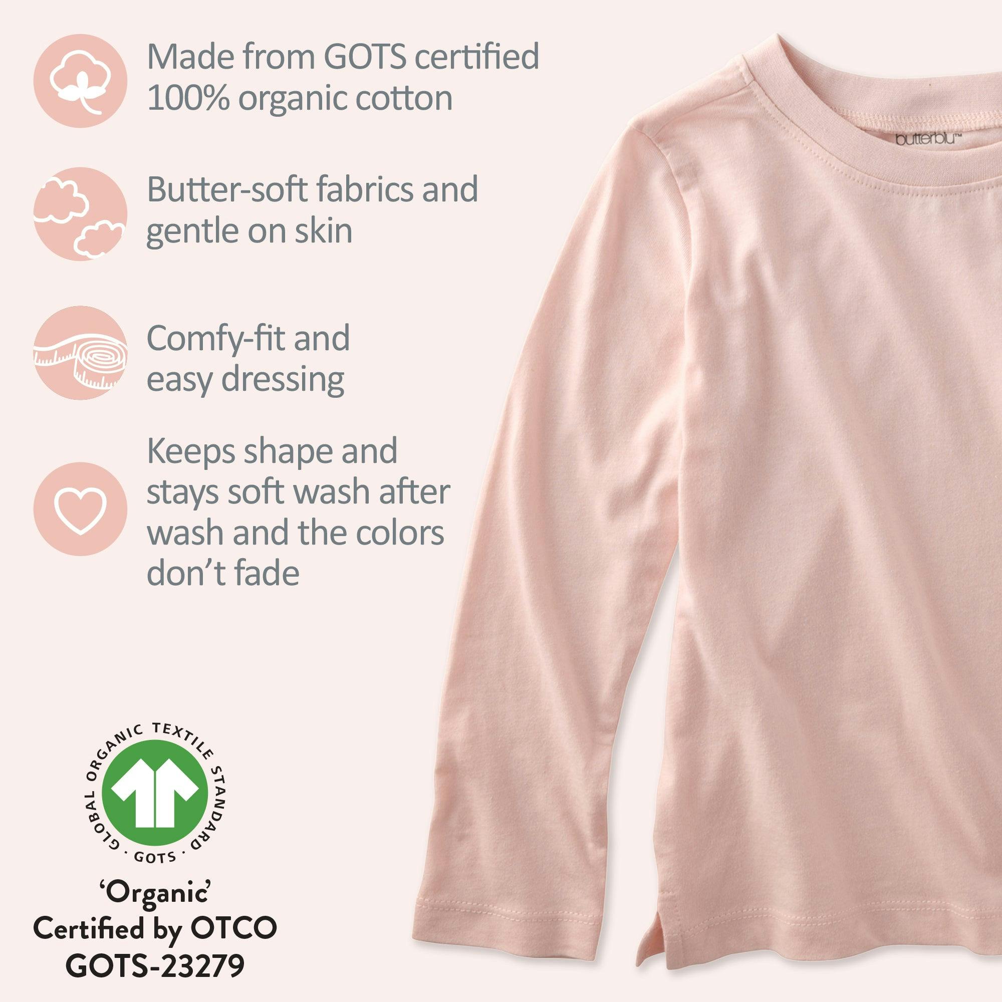 LONDON 10-Pack Toddler Long Sleeve T-Shirts