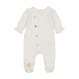 Spray of Cherries Footie Ivory