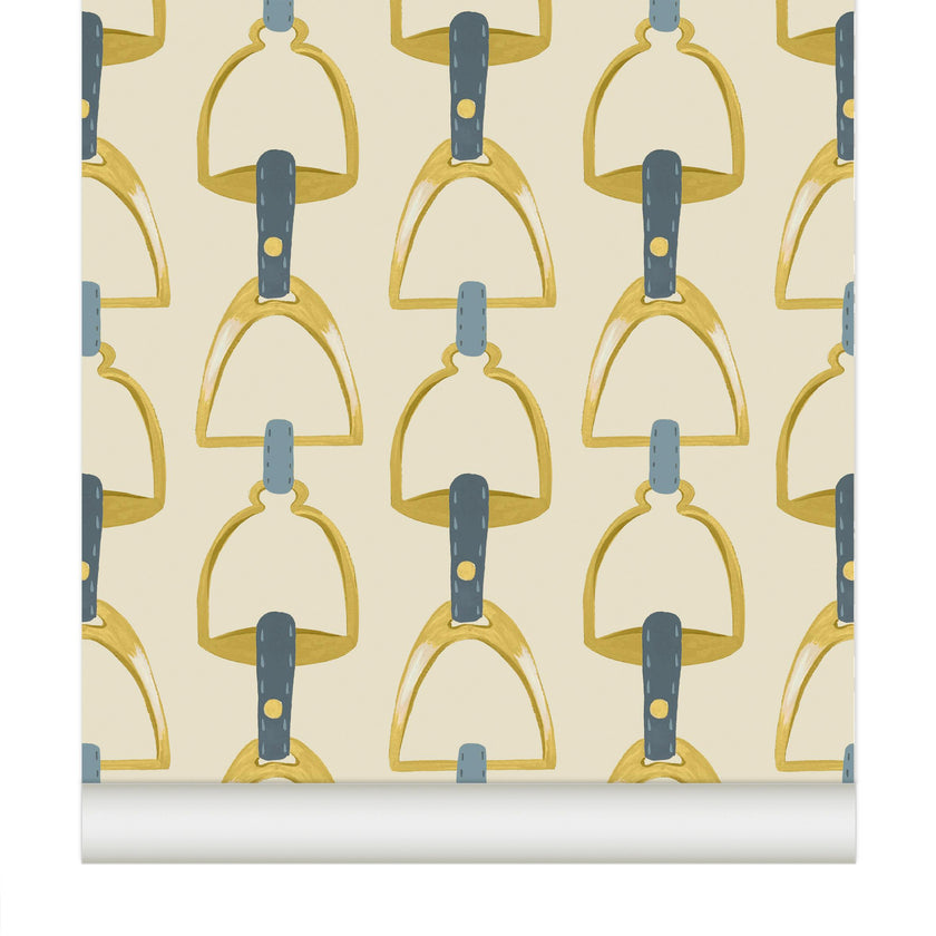 Wallpaper Etriers color Paille