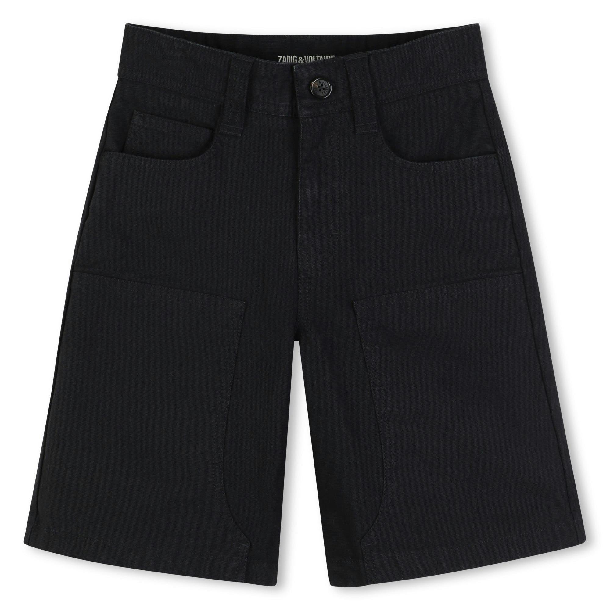 ZADIG & VOLTAIRE Patch Shorts - Black