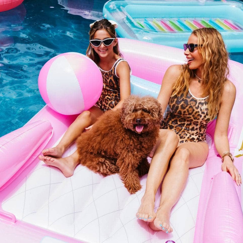 Women's Leopard Print One Piece Swimsuit
