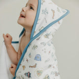 Premium Baby Knit Hooded Towel - Wizarding World